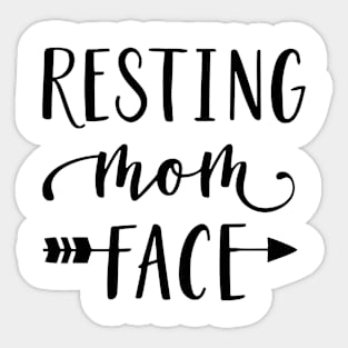 Resting Mom Sticker